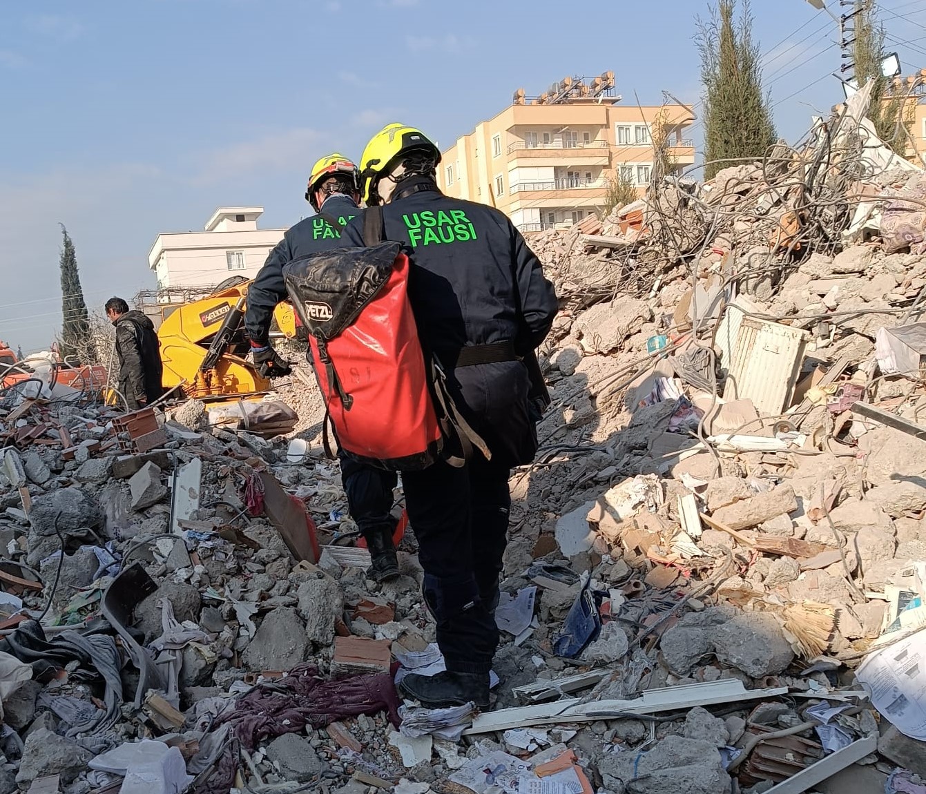 séisme Turquie : notre équipe au travail